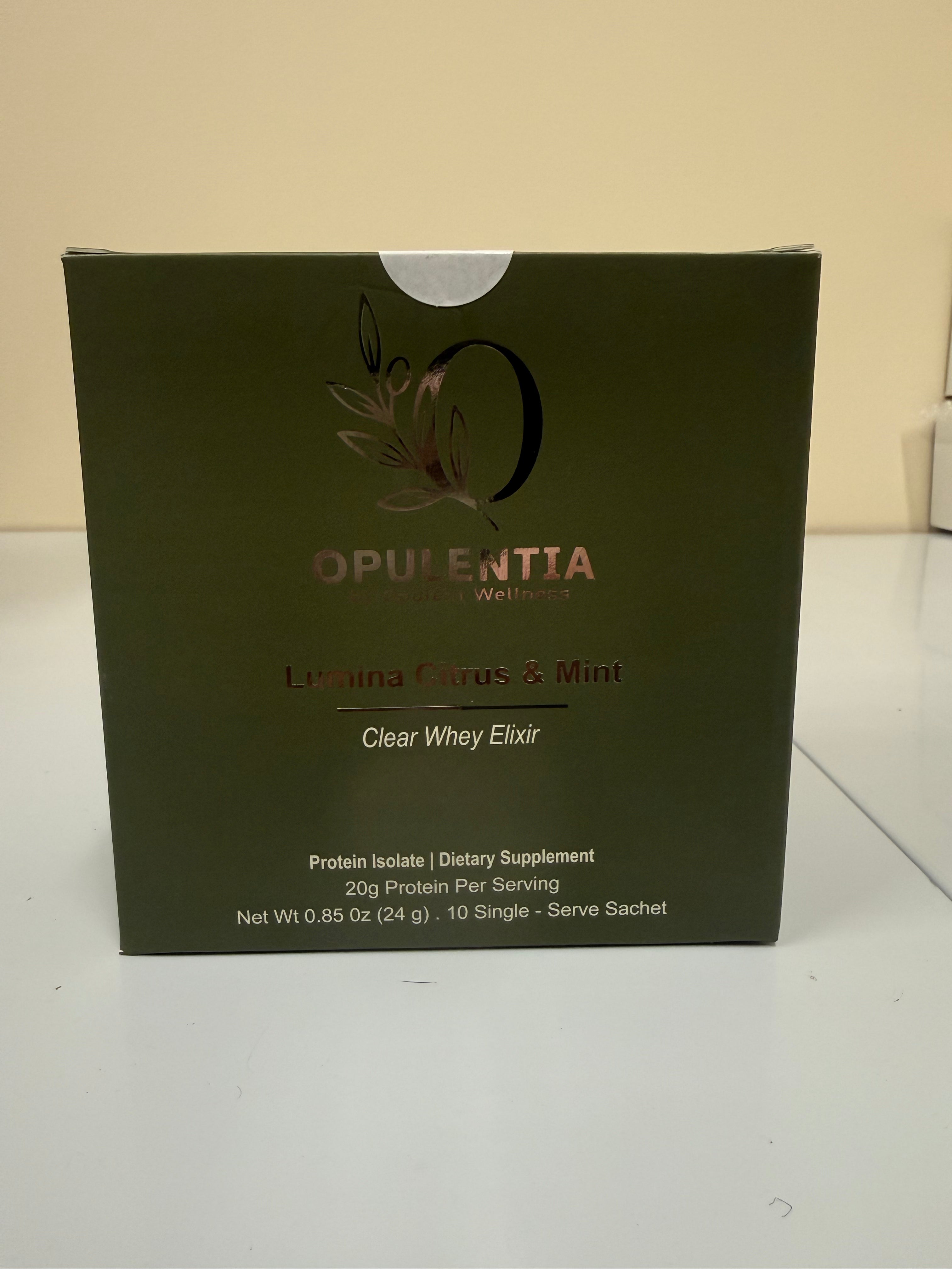 Clear Whey Elixir | Lumina Citrus & Mint
