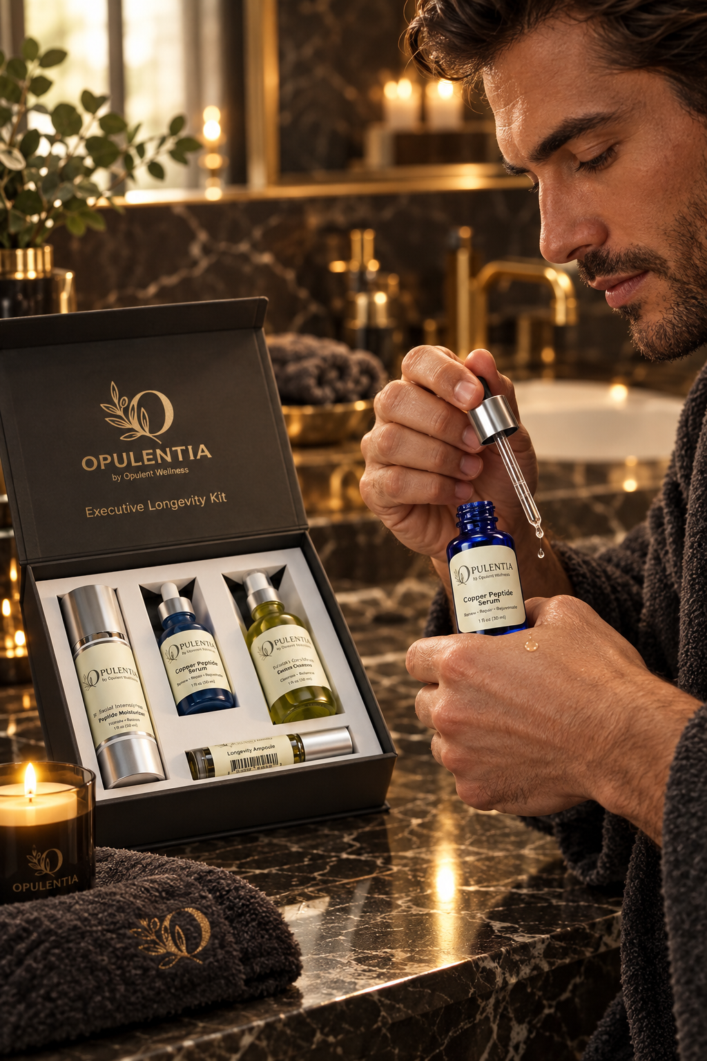 Executive Longevity Kit In-Use Ritual